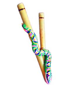 Kuripe Gran Serpiente - Mixcolor Primordial De Bambú